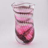 Pink, White and Black Freeform  "Demo" Vase xxxvii