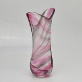 Pink, Black and White freeform  "Demo" Vase vi