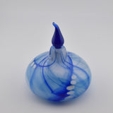 Blue and White Stoppered Flask (slight second)