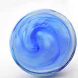 Blue, Turquoise and White "Journey"  Open Vase