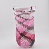 Pink, White and Black Freeform  "Demo" Vase xxxvii