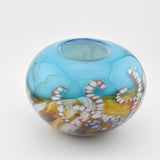 Underwater "Octopus Journey"  Round Vase