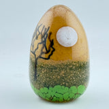 Rosy Super Moon Egg Shaped Paperweight