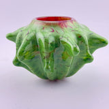 Green and Red Sweet Chestnut Bowl