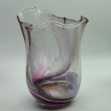 Lilac and Purple Freeform "Demo" Vase