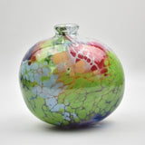 "Herbaceous" Oval Asymmetric Flask