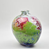 "Herbaceous" Oval Asymmetric Flask