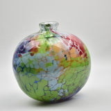 "Herbaceous" Oval Asymmetric Flask