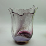 Lilac and Purple Freeform "Demo" Vase