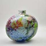 "Herbaceous" Oval Asymmetric Flask