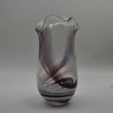 Grey and White Freeform  "Demo" Vase
