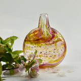 "Wind-blown" Oval Flask