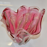 Soft Coral Freeform Open Bowl