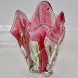 Soft Coral Freeform Open Bowl