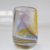 Purple, Yellow & White  "Demo" Vase