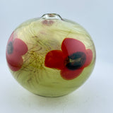 Remembrance Poppy Round vase