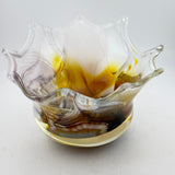 Amber, Black and White Journey “Splash” Bowl (Second)