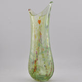 Jade Green Blossom Fishtail Vase