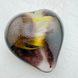 Black and Yellow  Heart (second)