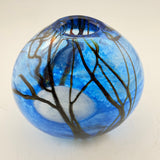 Blue Supermoon Oval Vase ii