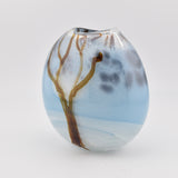 "It Snowed" Oval Tree Vase