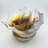 Amber, Black and White Journey “Splash” Bowl (Second)