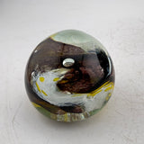 Black, Yellow and White Demo Paperweight