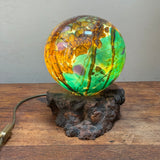 Dartmoor Table Lamp on Burr Elm Base