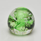 Green and White "Demo" Paperweight ix