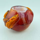 Pumpkin and Leaves Small Bowl