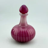 Pink Striped Scent Bottle