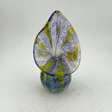 Purple, White and Green Arum Bud Vase ii