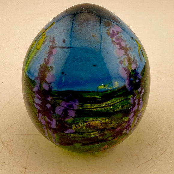 Herbaceous Egg Shaped Paperweight