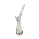 Pink, Purple & White Freeform  "Demo" Vase iiic