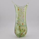 Jade Green Blossom Fishtail Vase