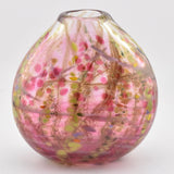 Pink Blossom Oval Vase