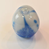 Blue and White Triform Bud Vase