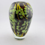 “Climber” Black and Green vase i