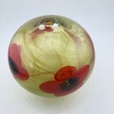 Remembrance Poppy Round vase