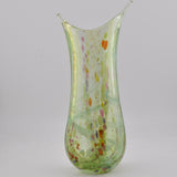 Jade Green Blossom Fishtail Vase