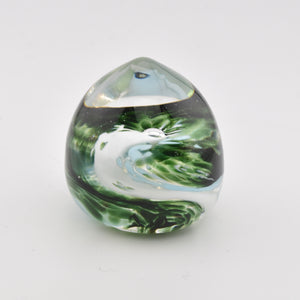 Green, Pale Blue and White Paperweight xviii