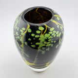 “Climber” Black and Green vase ii
