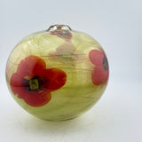Remembrance Poppy Round vase