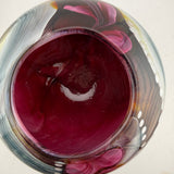 Pink, Teal, Amber, Black and White Journey Rosebowl (Second)