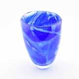 Dark Blue and White "Demo" Vase