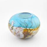 Underwater "Octopus Journey"  Round Vase