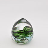 Green, Pale Blue and White Paperweight xviii