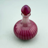 Pink Striped Scent Bottle