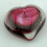 Pink Angel-wing Heart Paperweight 2nd