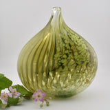 "Hay Field and Hedge" Oval Flask ii